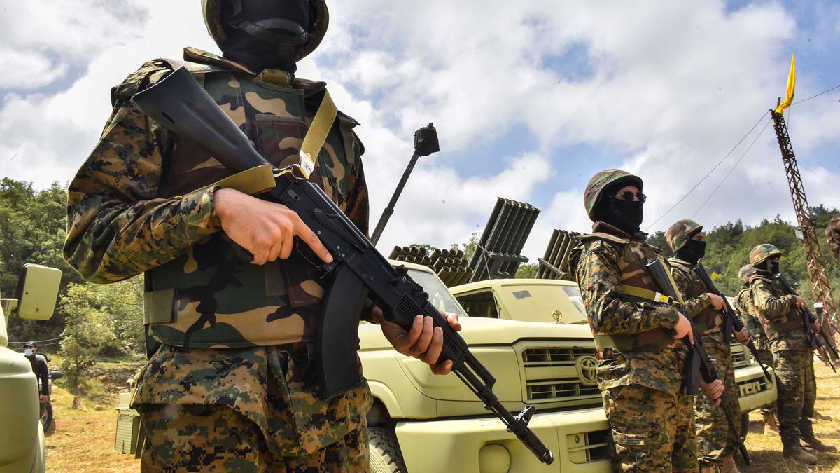 Hezbollah fighters