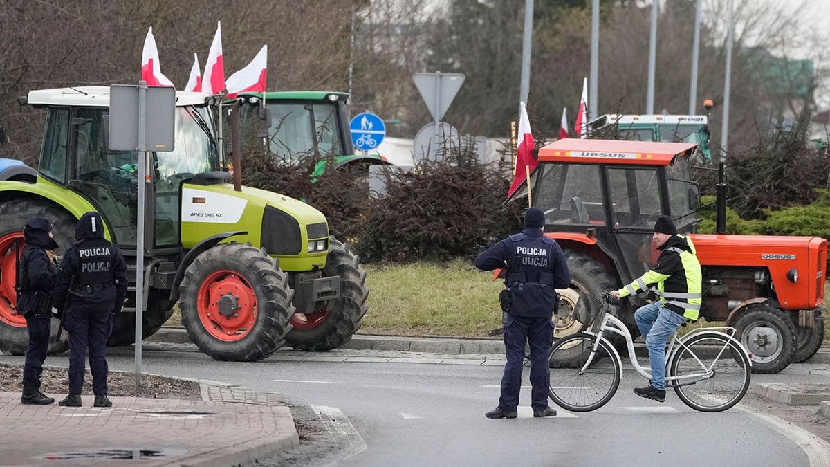 Farmers protest