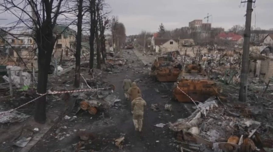 Greg Palkot reports from Bucha, Ukraine 