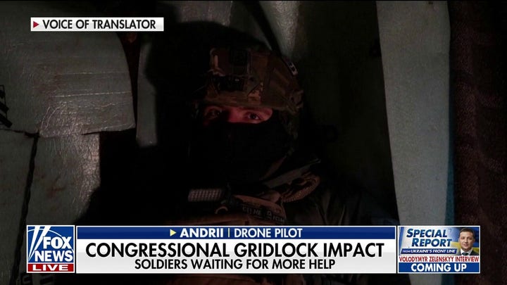 Gridlock in Congress over Ukraine funding impacts the front lines of the war