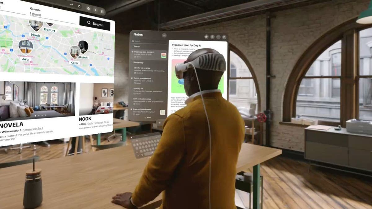 Taking the Apple Vision Pro on a free test drive