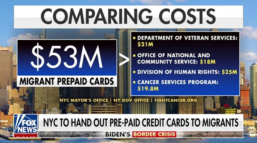 Migrants to receive prepaid cards that can only be used for food and baby supplies