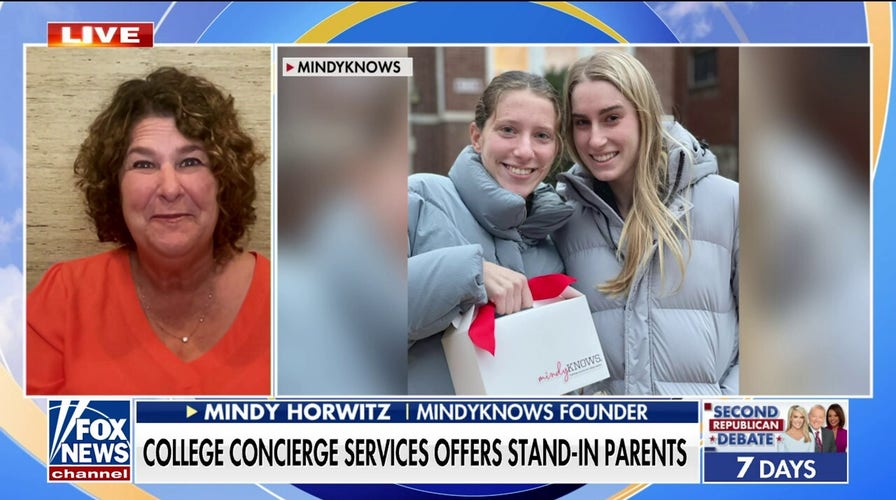 Parents hiring 'second moms' to help care for their college students