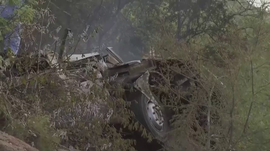 Bus plunges off mountain pass bridge in South Africa, killing 45