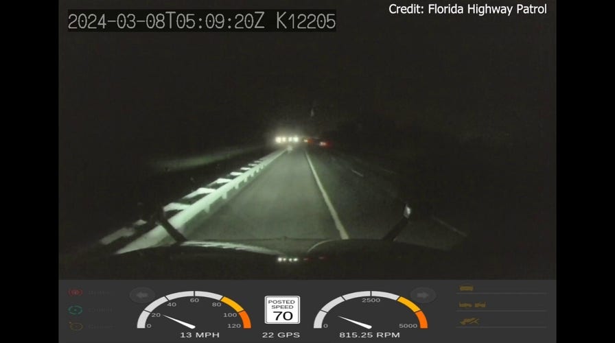 Car slams into motorcyclist in suspected Florida road rage incident, police say