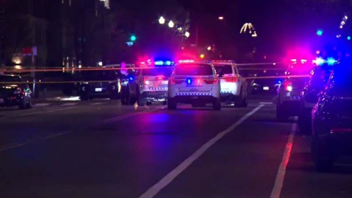 police on scene of shooting