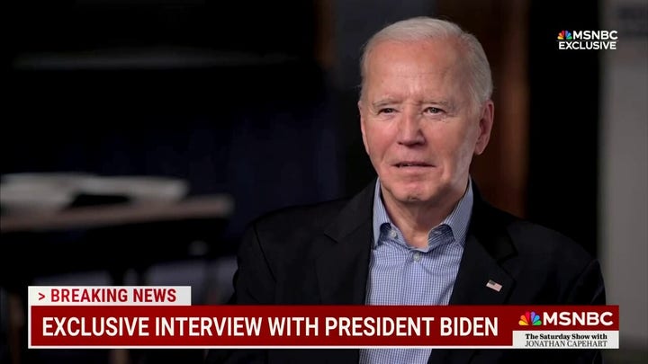 Biden urges cease-fire talks, talks about calling Laken Riley's murder suspect an 'illegal'
