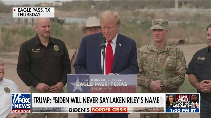 Trump, Biden respond to alleged illegal immigrant murder of college student Laken Riley