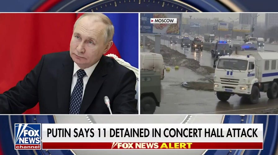 11 detained in connection with deadly mass shooting in Moscow: Putin