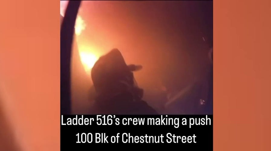 Neighbors pull trapped residents from raging house fire in New Jersey