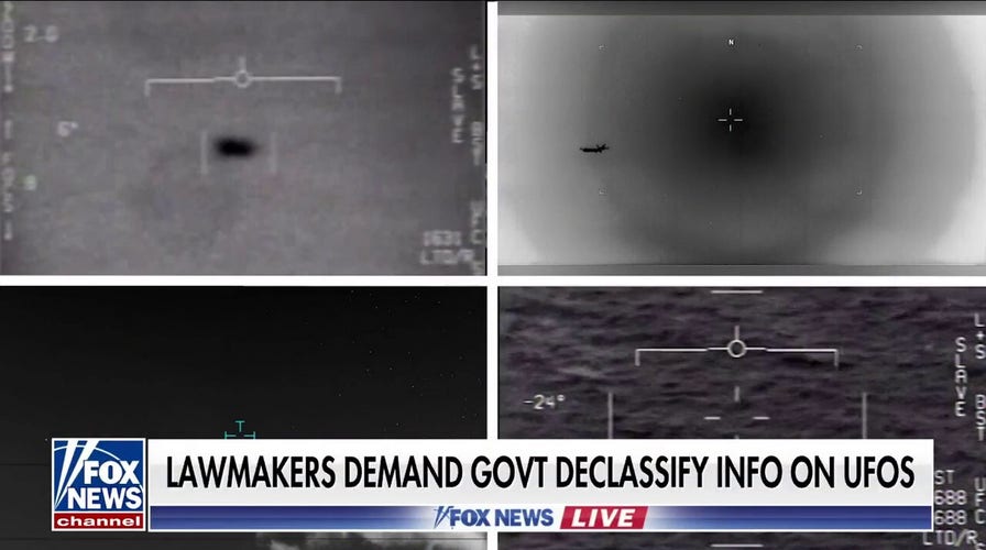 Lawmakers demand the government declassify information on UAPs