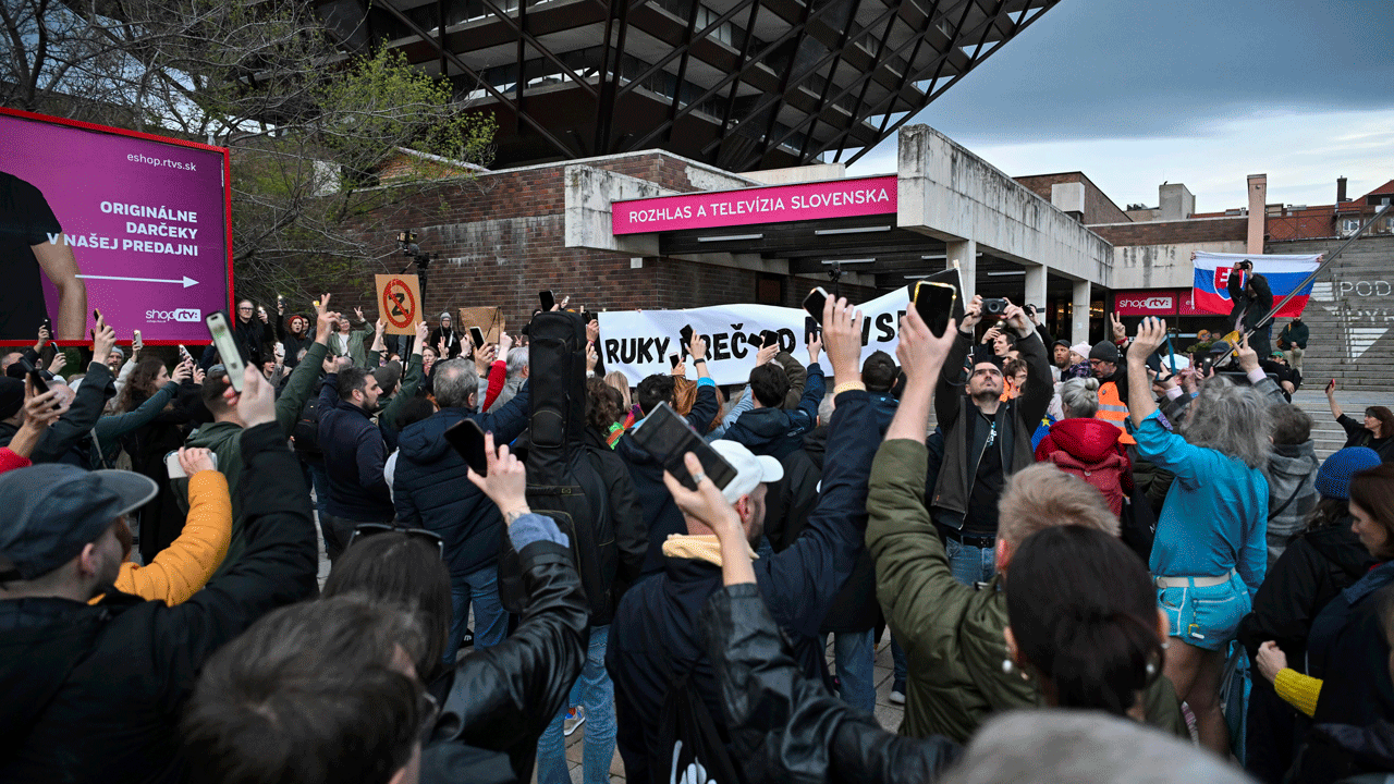 Slovakia Protest