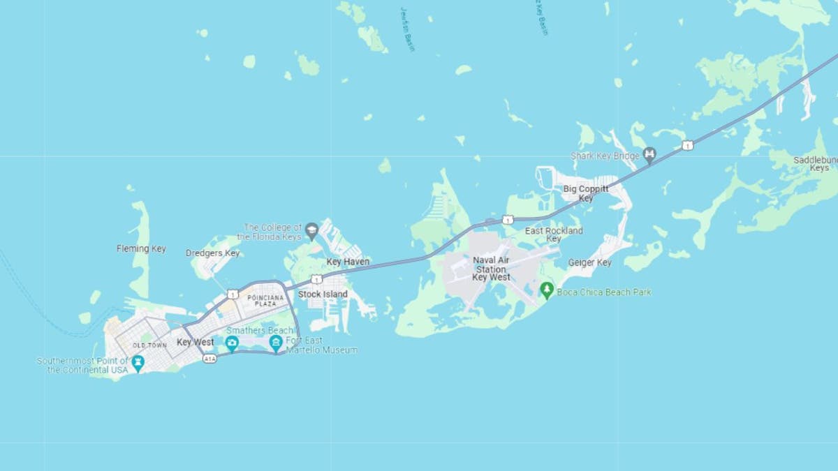 Stock Island on Google Maps