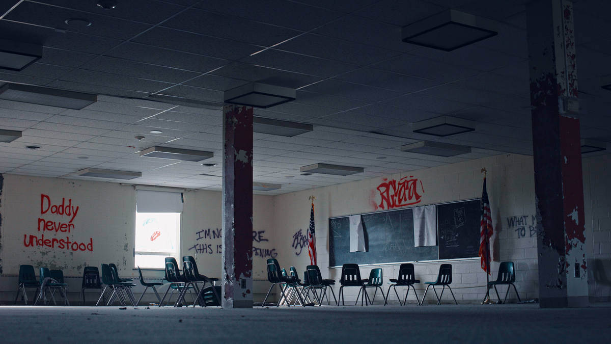 Abandoned Academy at Ivy Ridge in Ogdensburg, New York
