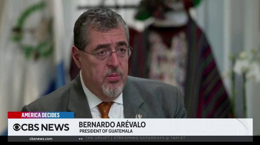 Guatemalan president claims border walls do not work and migrants have 'right to move'