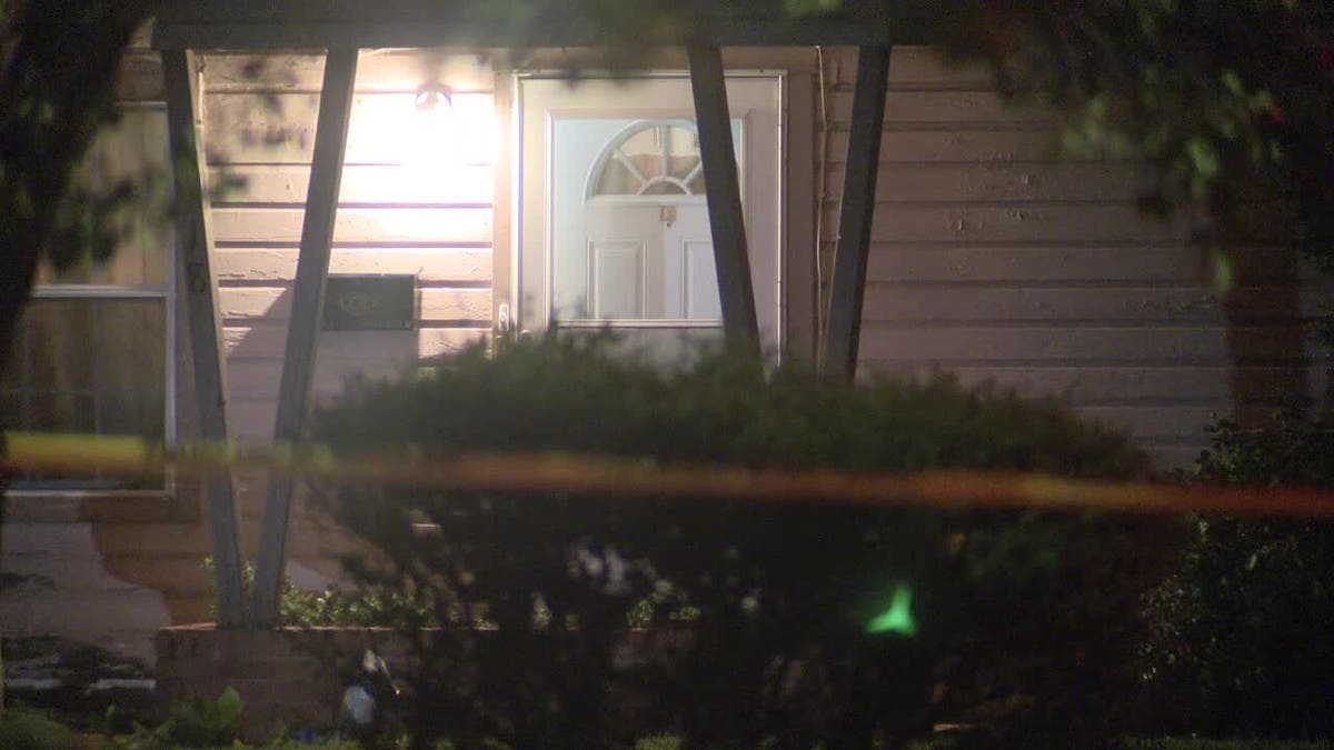 Exteriors of suspect's home