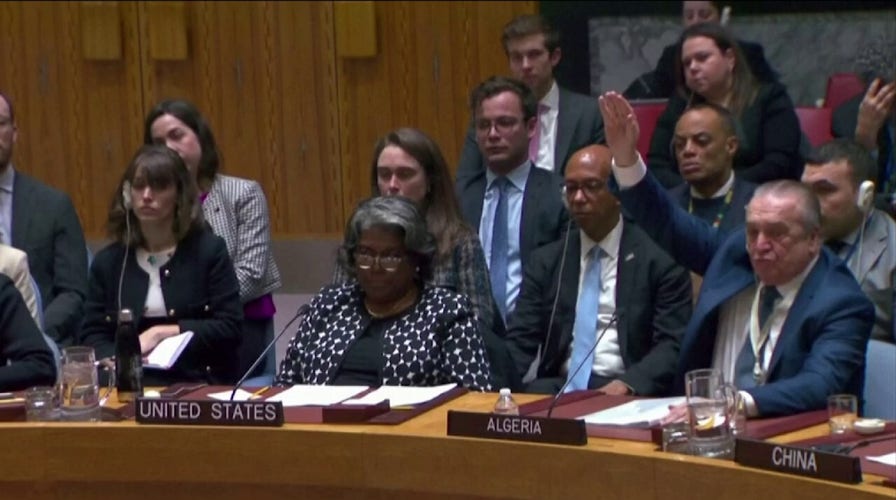 US vetoes proposed cease-fire measure at the United Nations