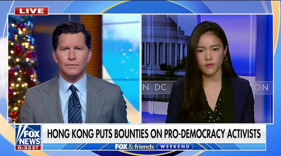 Hong Kong activist describes $1 million bounty placed on her: 'Like a death certificate