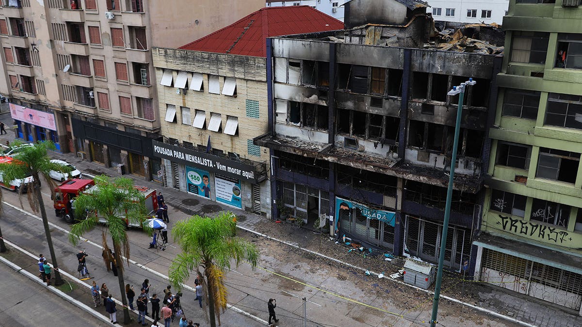 Brazil fire