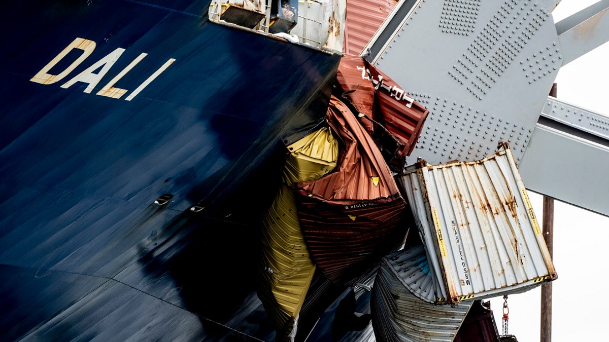 Dali cargo ship in Baltimore