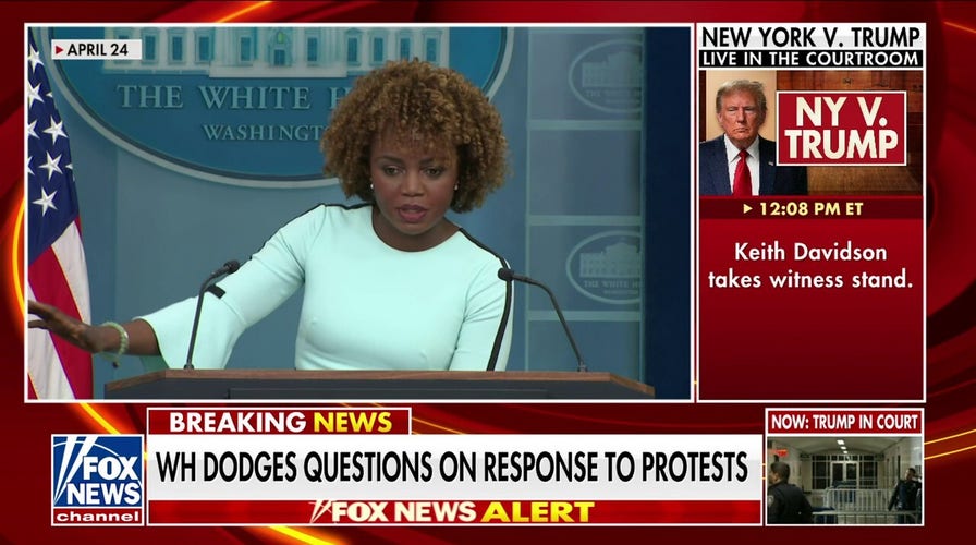 White House responds to takeover at Columbia, condemns 'hate speech' against Jews