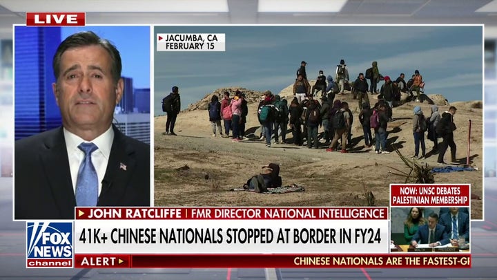 China is ‘taking advantage’ of Biden's open border in a nefarious way: John Ratcliffe