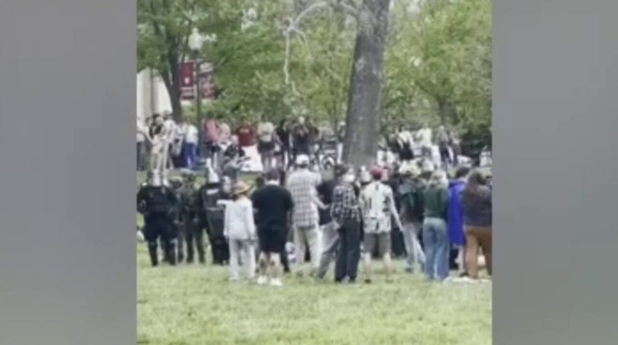 Anti-Israel students protest, yell 'Pigs go home!' at Indiana University
