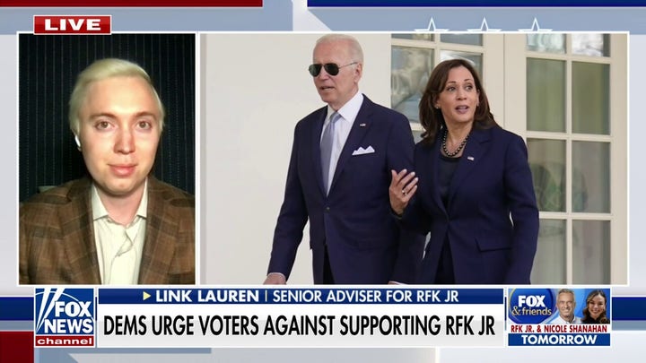 RFK Jr.'s adviser responds to Democrats' criticism: The DNC should focus on Biden, Harris
