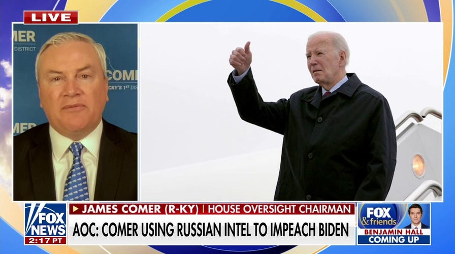 James Comer fires back at AOC over Biden probe: All the Democrats have is Russia