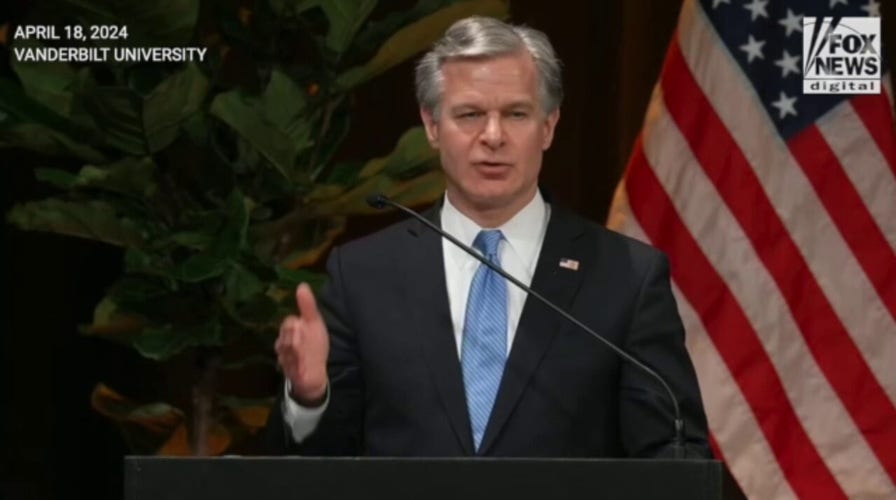FBI Director Christopher Wray details threats to the U.S. from China