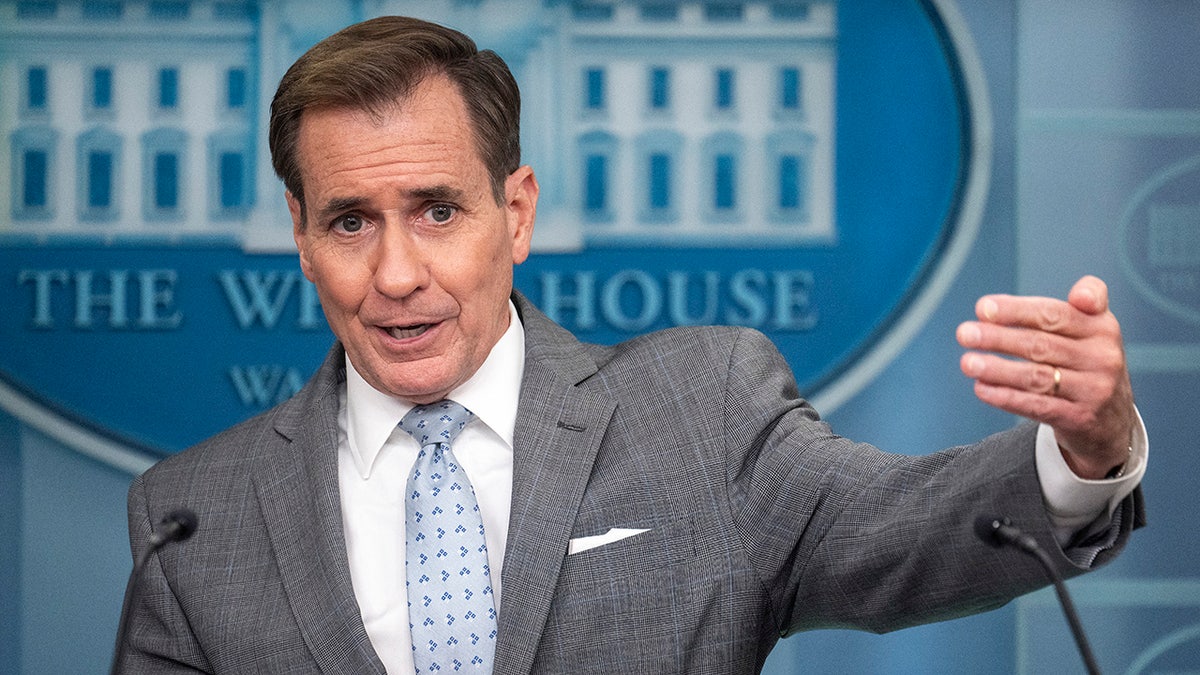Kirby at White House press briefing