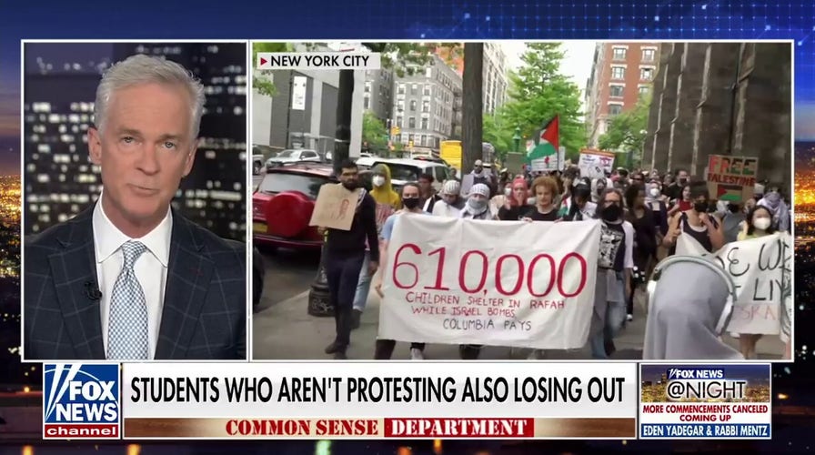 'Common Sense': Anti-Israel student protesters are being 'coddled'