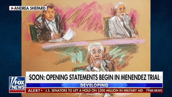 Jury is seated in Sen. Bob Menendez's corruption case