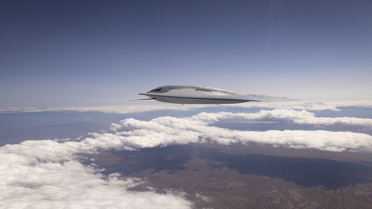 B-21 Raider in testing.
