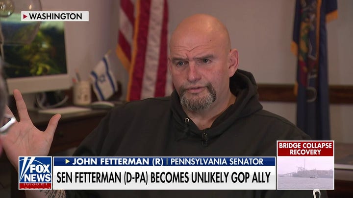 Sen. Fetterman proving to be unlikely GOP ally