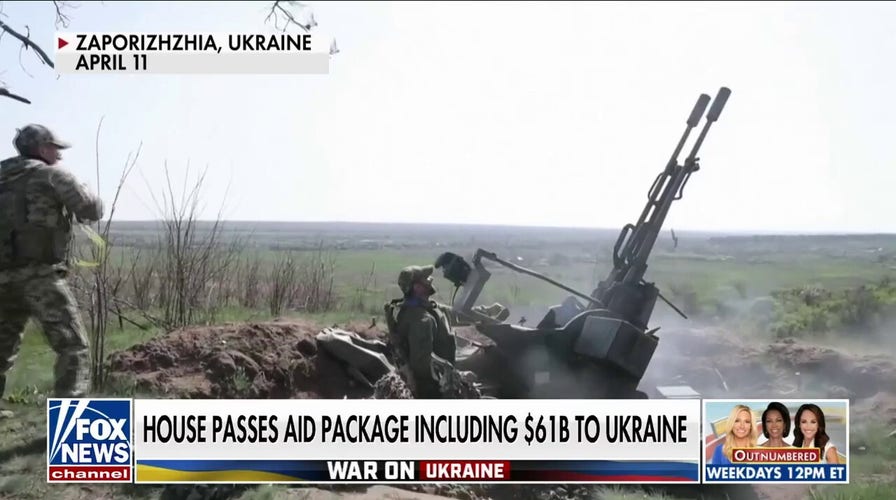 Zelenskyy publicly thanks US for $61B in aid for Ukraine