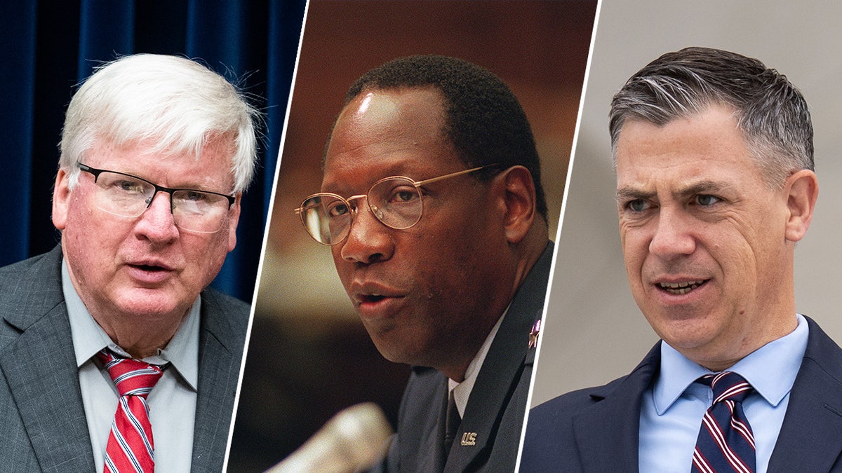 Reps. Glenn Grothman and Jim Banks, and retired General Lester Lyles