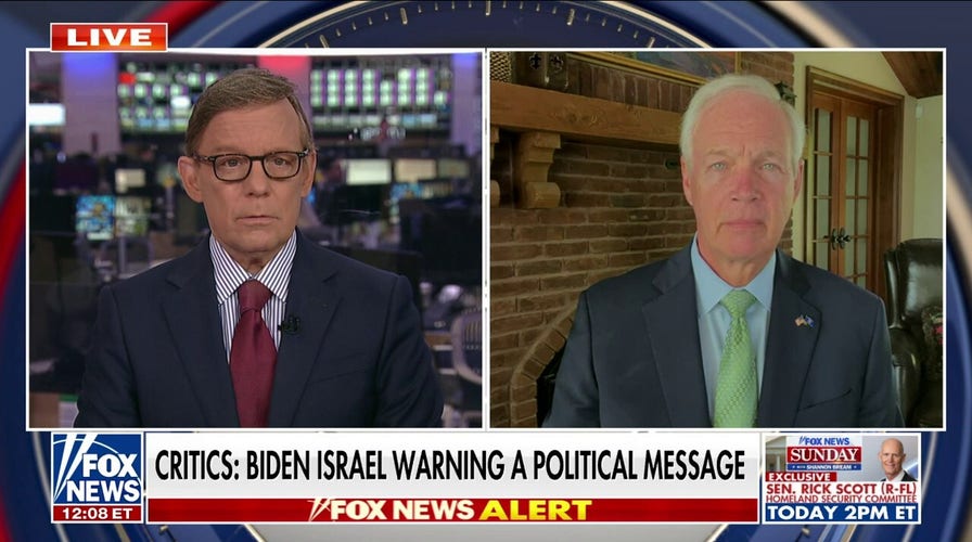 Biden's withholding of weapons is 'beyond outrageous': Sen. Ron Johnson
