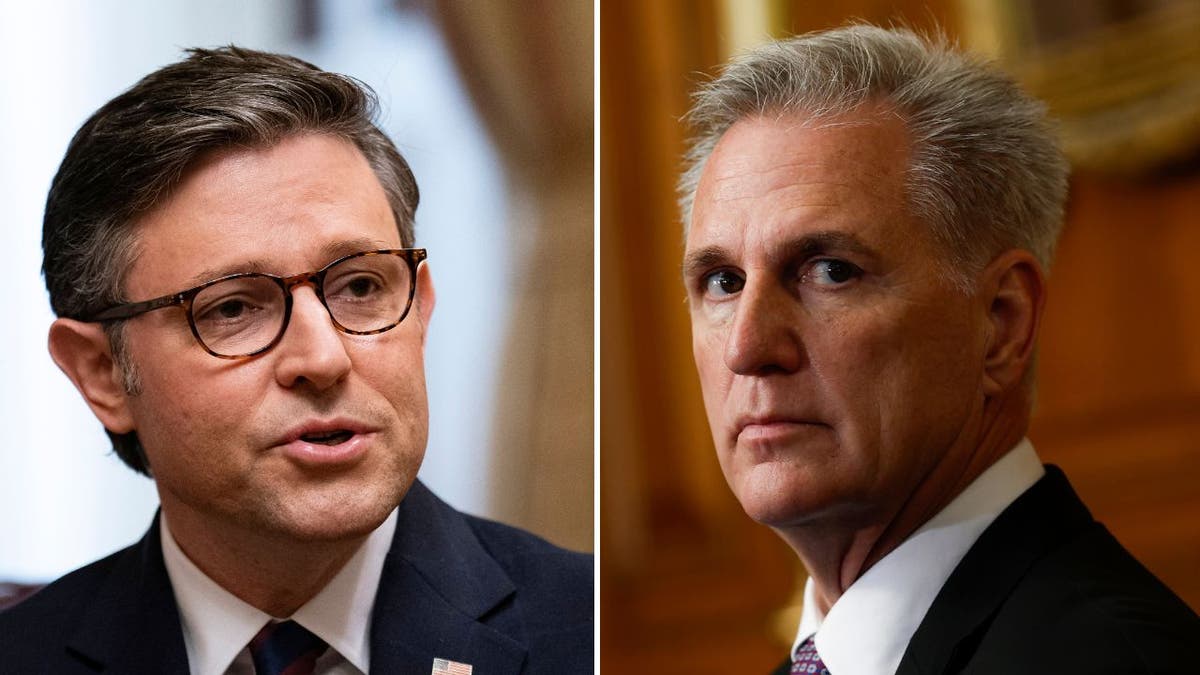 Mike Johnson and Kevin McCarthy
