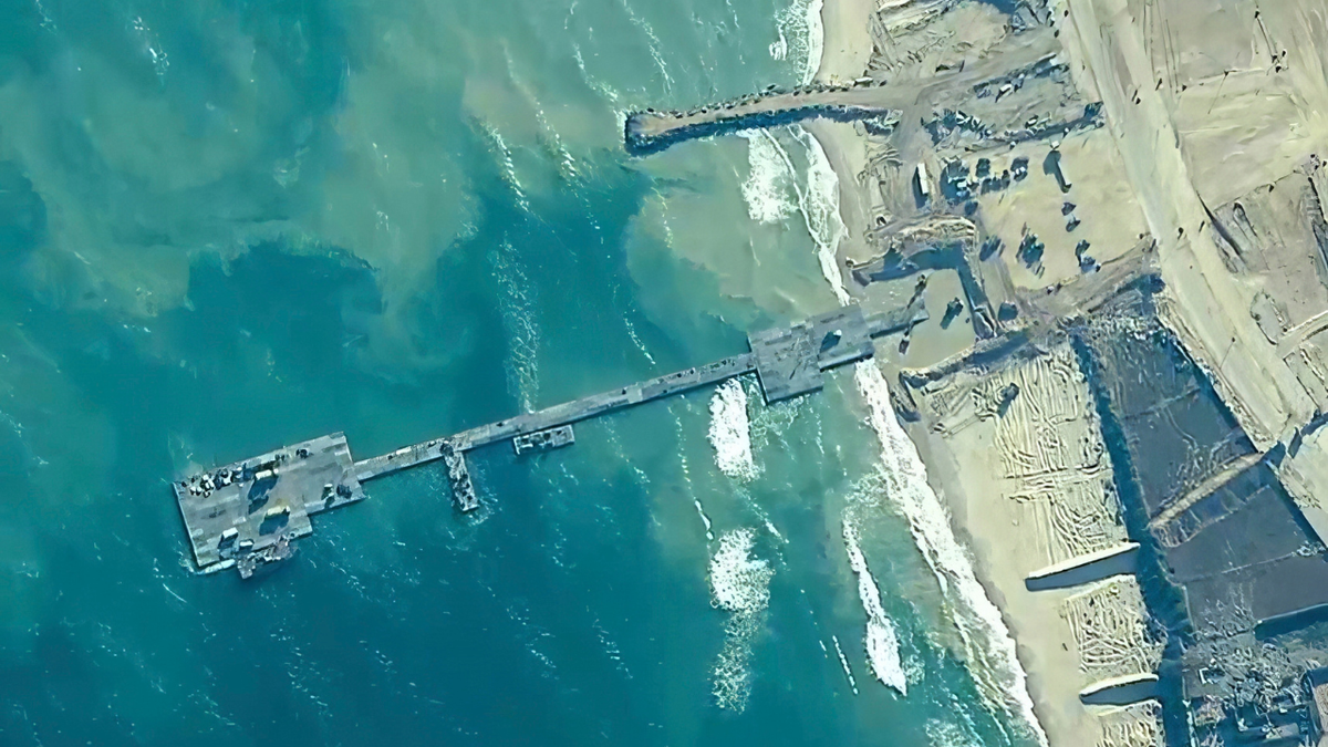 Gaza pier