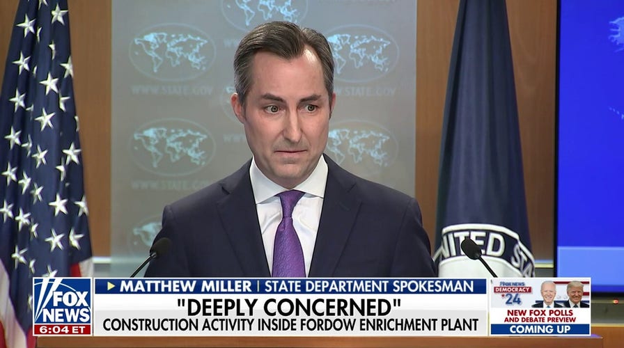State Department 'deeply concerned' after UN watchdog confirms Iran nuclear site expansion