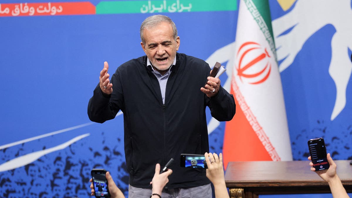 Iranian President Masoud Pezeshkian