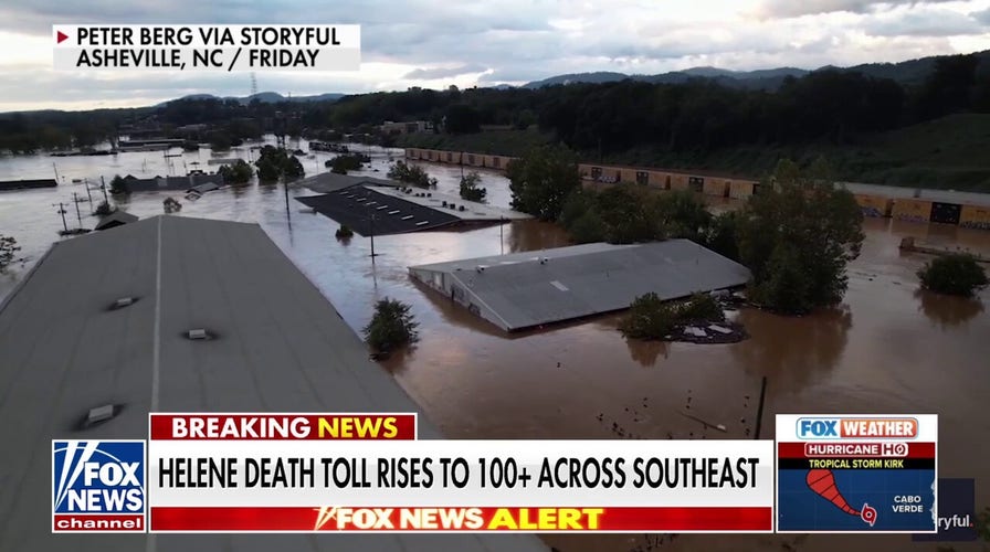 North Carolina lawmaker compares aftermath of Hurricane Helene to a 'warzone'