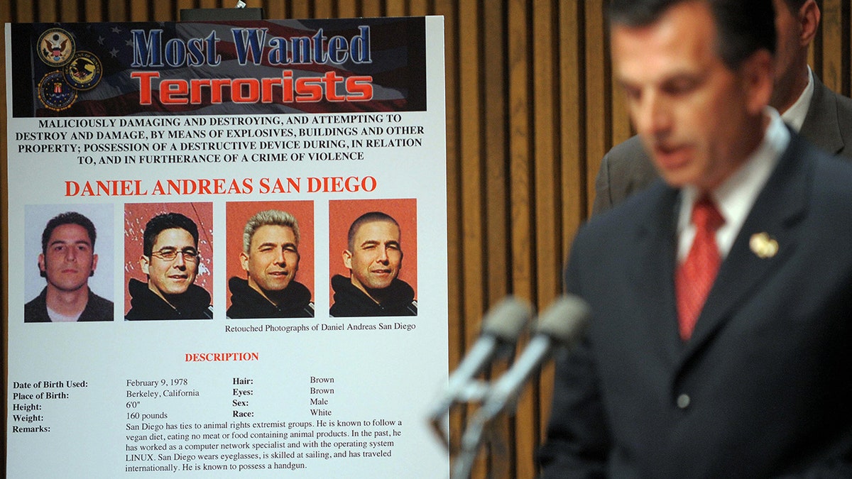Daniel Andreas San Diego added to FBI Most Wanted Terrorists list