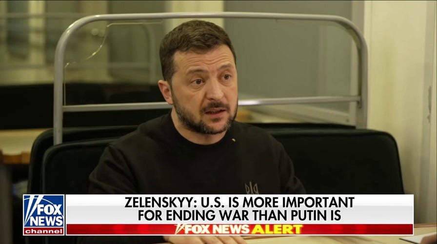 Zelenskyy warns Ukraine will lose the war if US cuts military funding, Trey Yingst reports