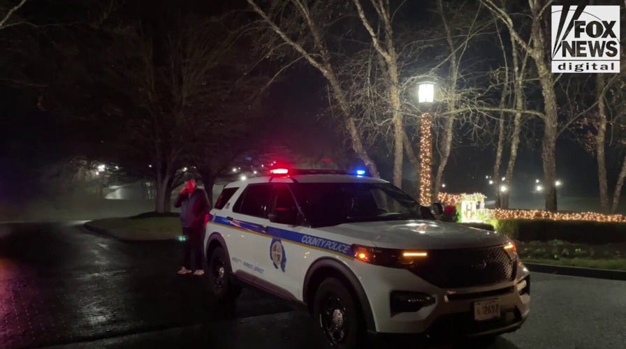 Police block route to purported home of CEO murder suspect's parents