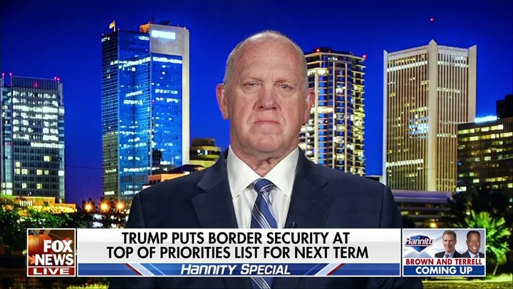 Trump incoming border czar Tom Homan outlines plan for mass deportations
