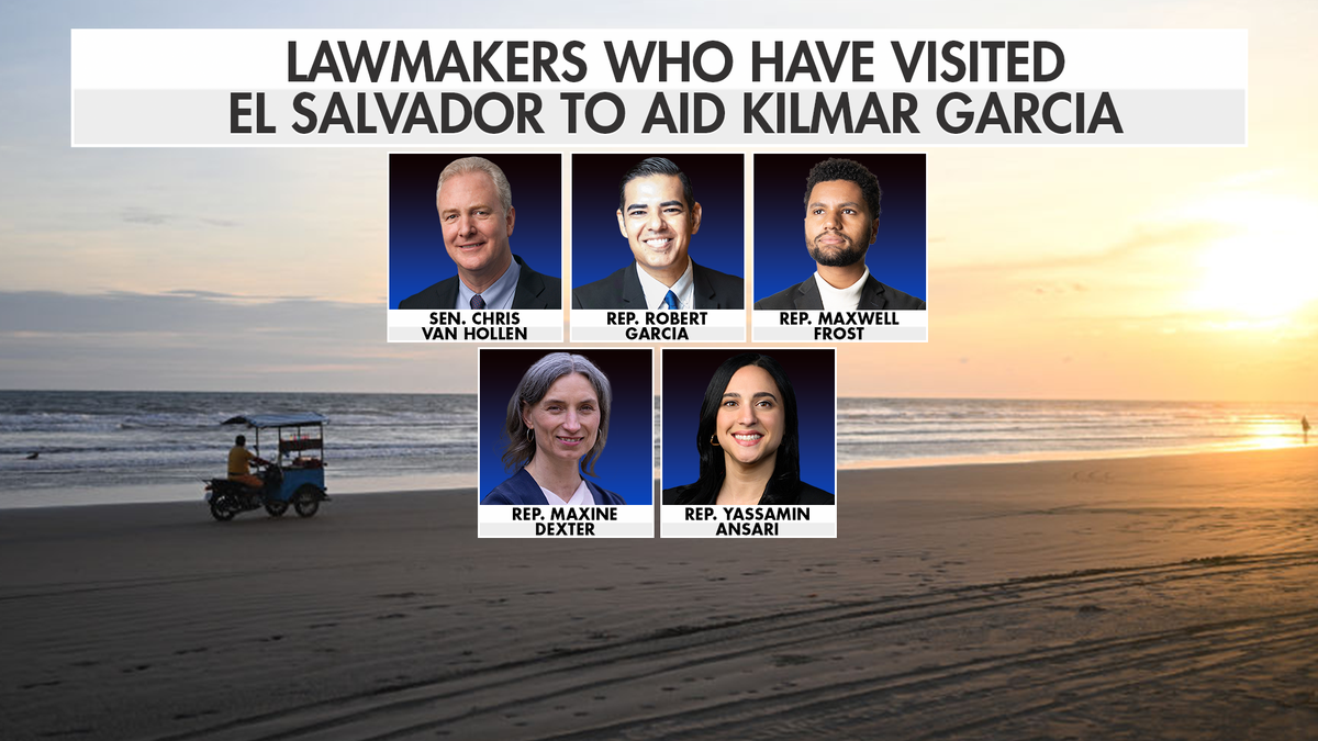 photo illustration, Dem lawmakers with beach backdrop
