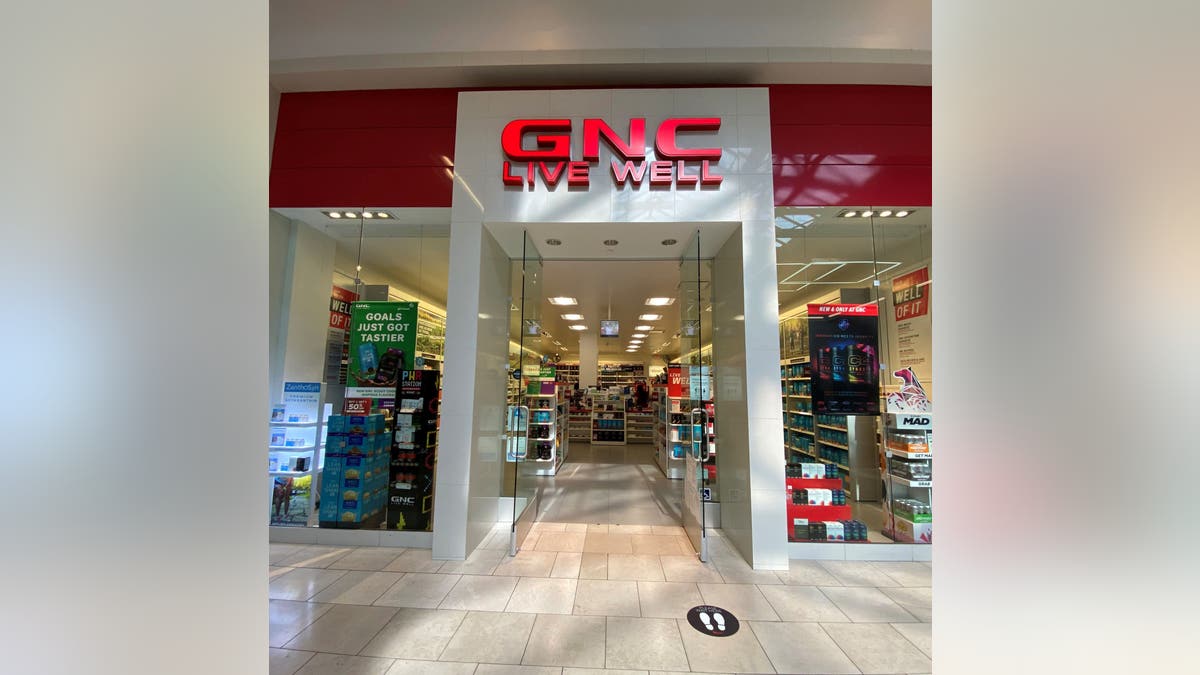 A GNC store is pictured at Westfield Santa Anita mall during the outbreak of the coronavirus disease (COVID-19), in Arcadia, California, U.S., June 25, 2020. GNC Holdings Inc (GNC.N), the vitamin and herbal supplement retailer, has filed for bankruptcy, with plans to close at least 800 to 1,200 locations and possibly sell itself