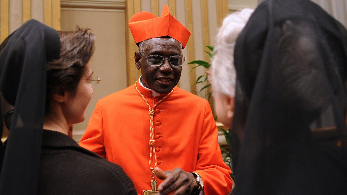 Cardinal Robert Sarah at the Vatican
